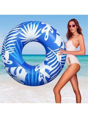 Inflatable Pool Float Tube for Adults Swim Ring Beach Lake River Party Toy Large